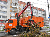 В Твери устраняют последствия непогоды